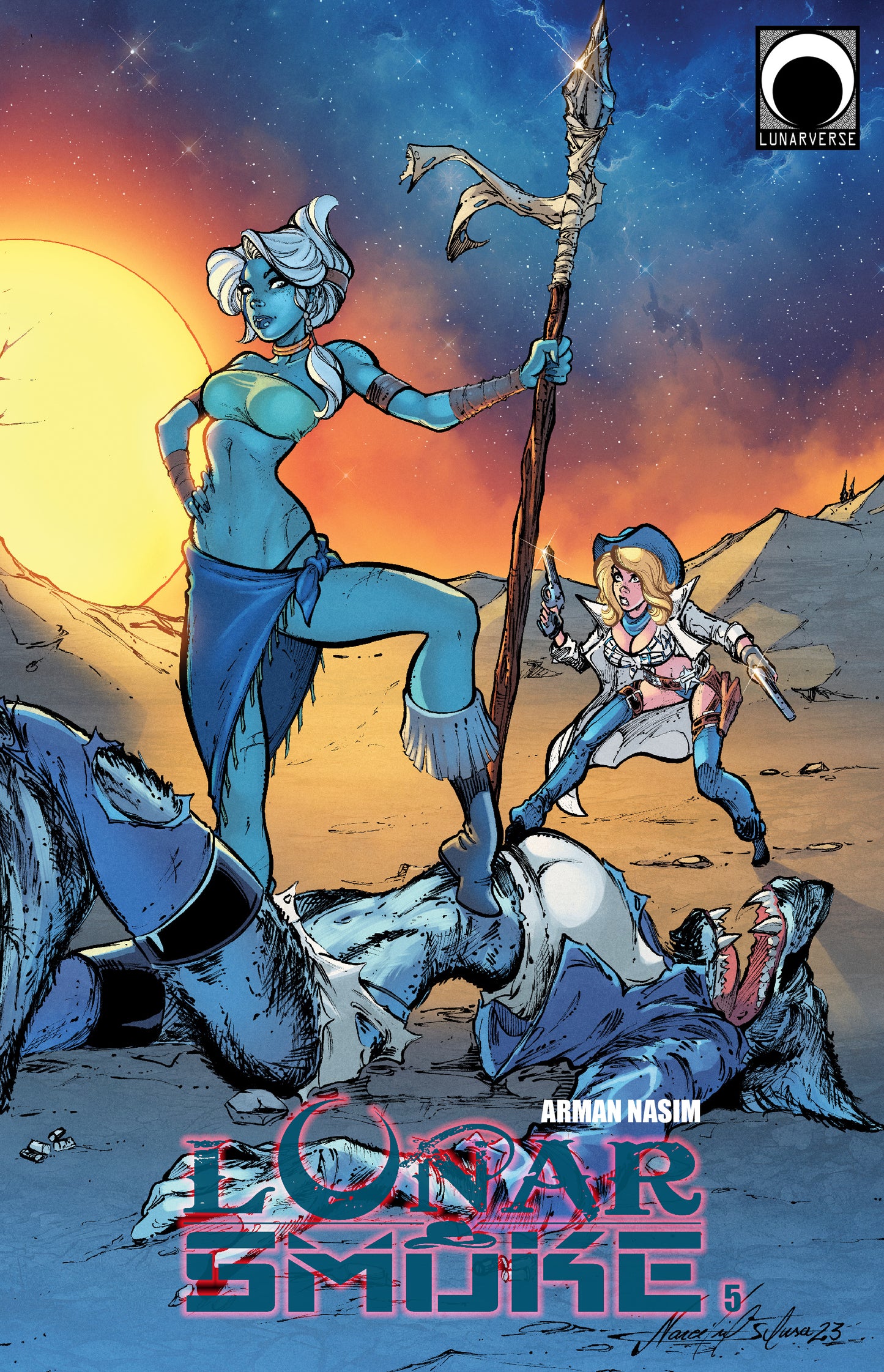 Lunar Smoke #5 - Physical Edition