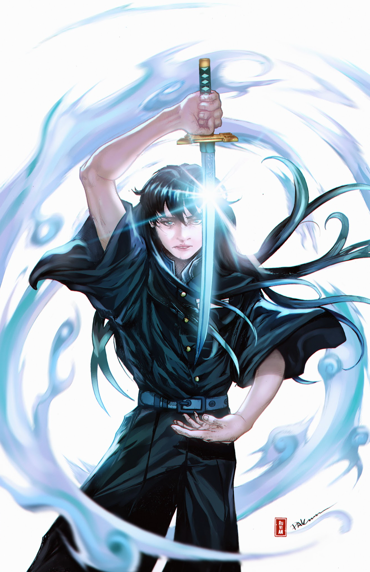 Demon Slayer - Muichiro (Mist Hashira) - FanArt Print
