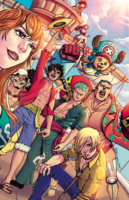 One Piece - Crew - Acrylic Glass FanArt