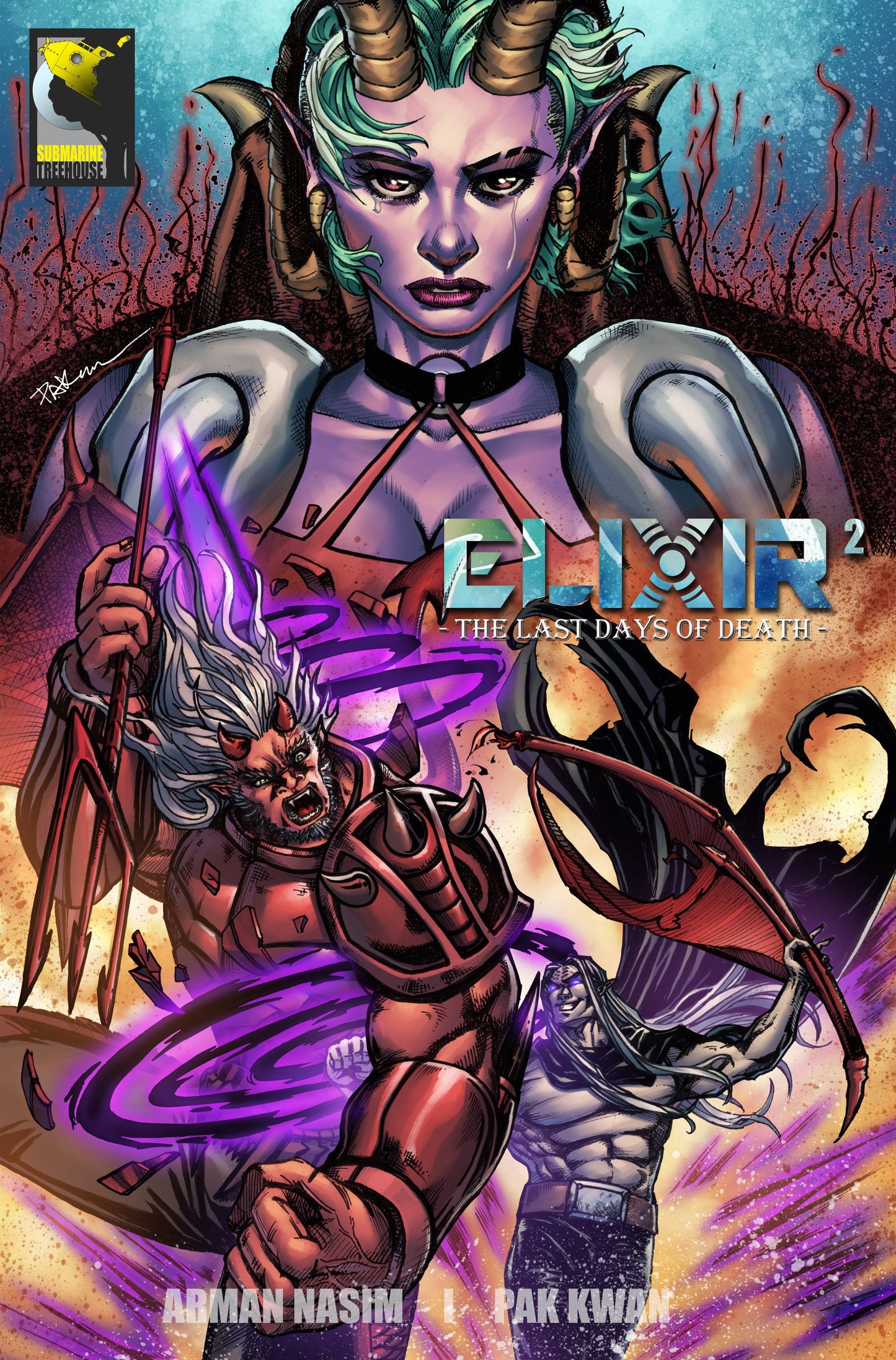 Elixir #2 Arman Nasim Variant Cover