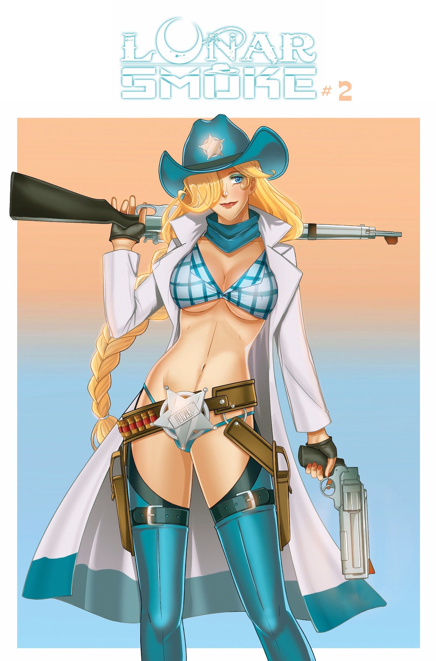Lunar Smoke #2 Arman Nasim Anime Cover