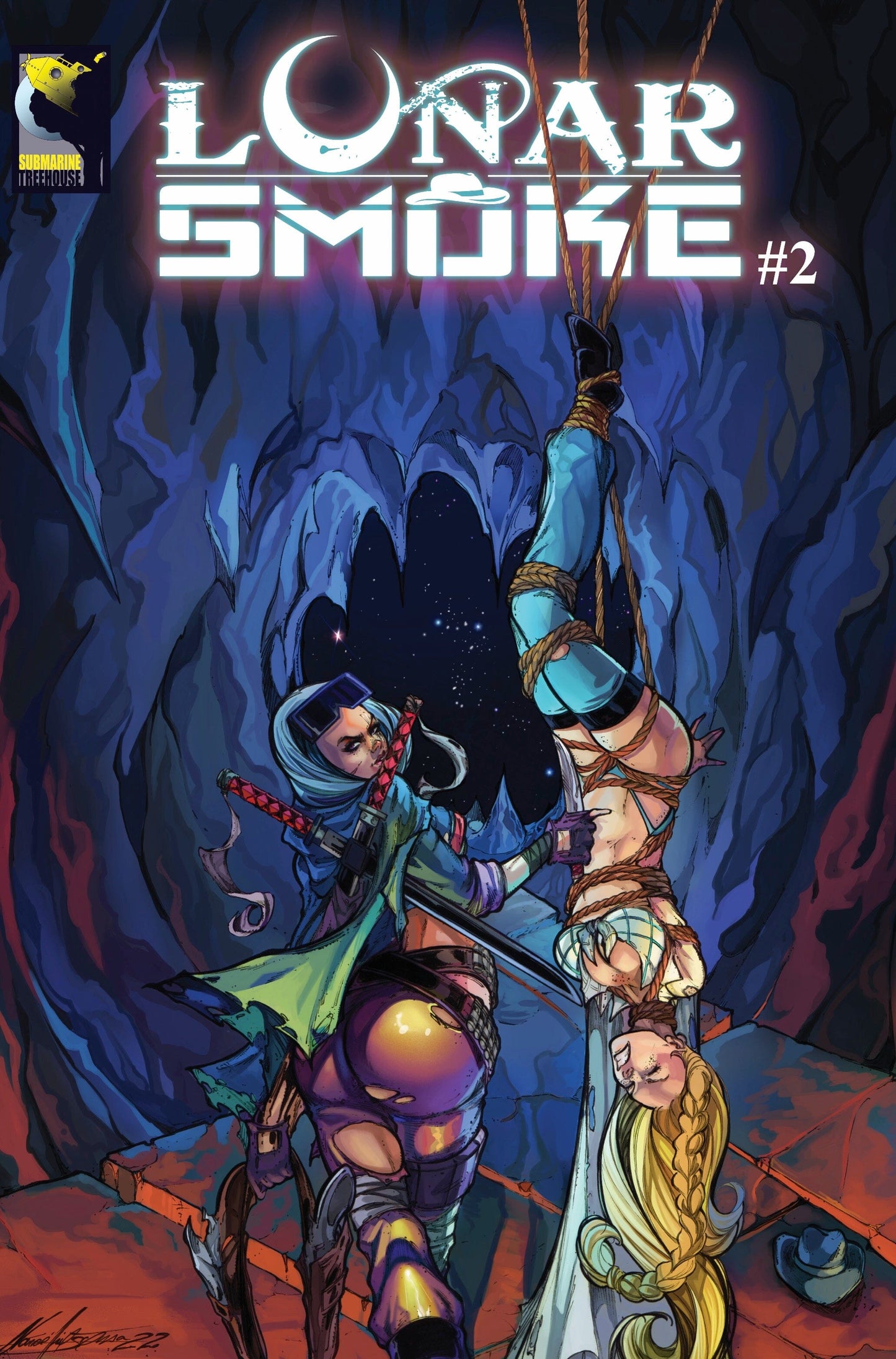 Lunar Smoke #2 Arman Nasim Digital