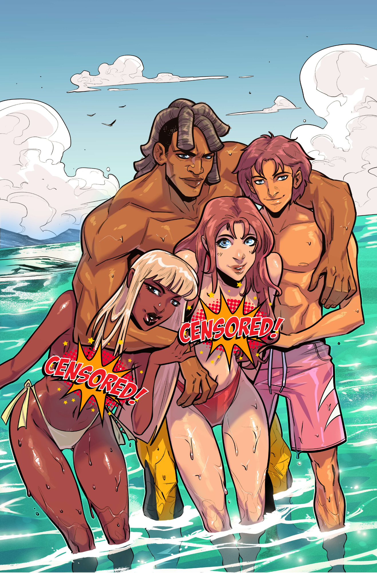 NSFW Island Watch Cover Art Print